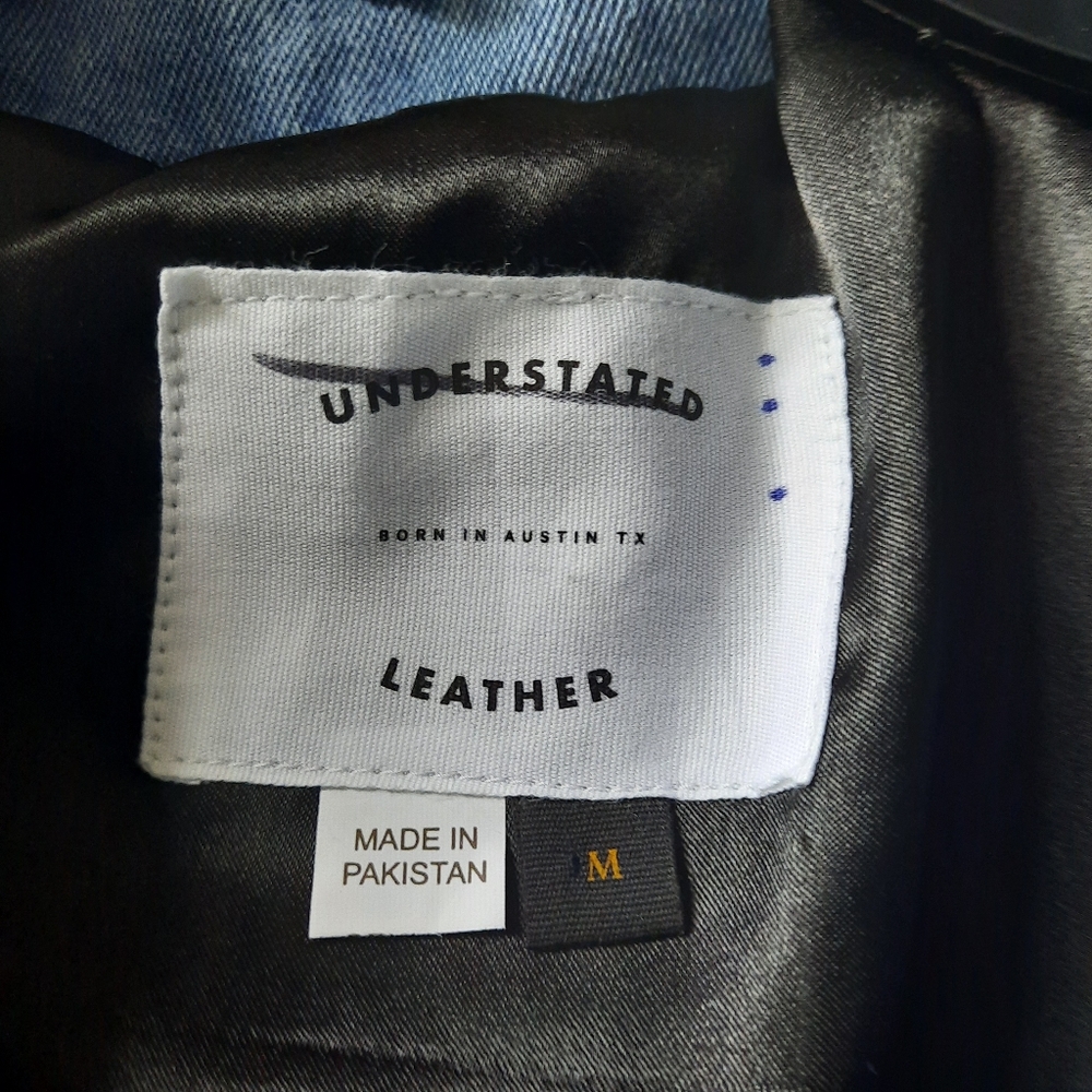 Free People x Understated Star Studded Denim Trench New - Picture 7 of 9